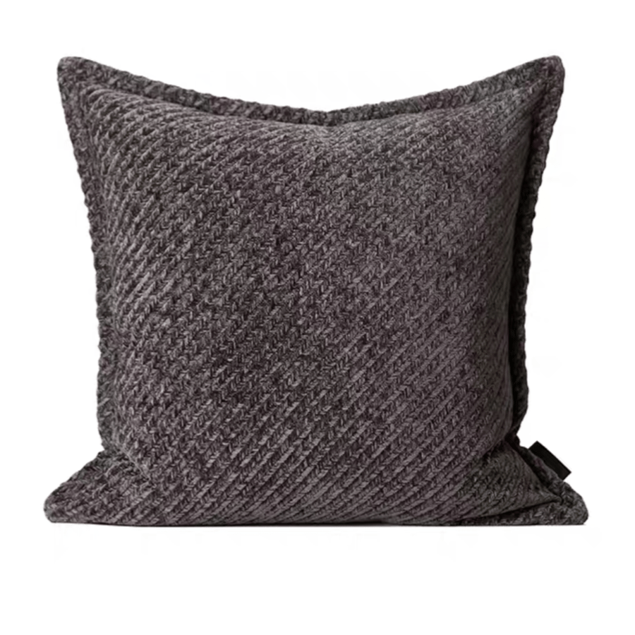 Comfortable fabric cushions, plain, multiple colors