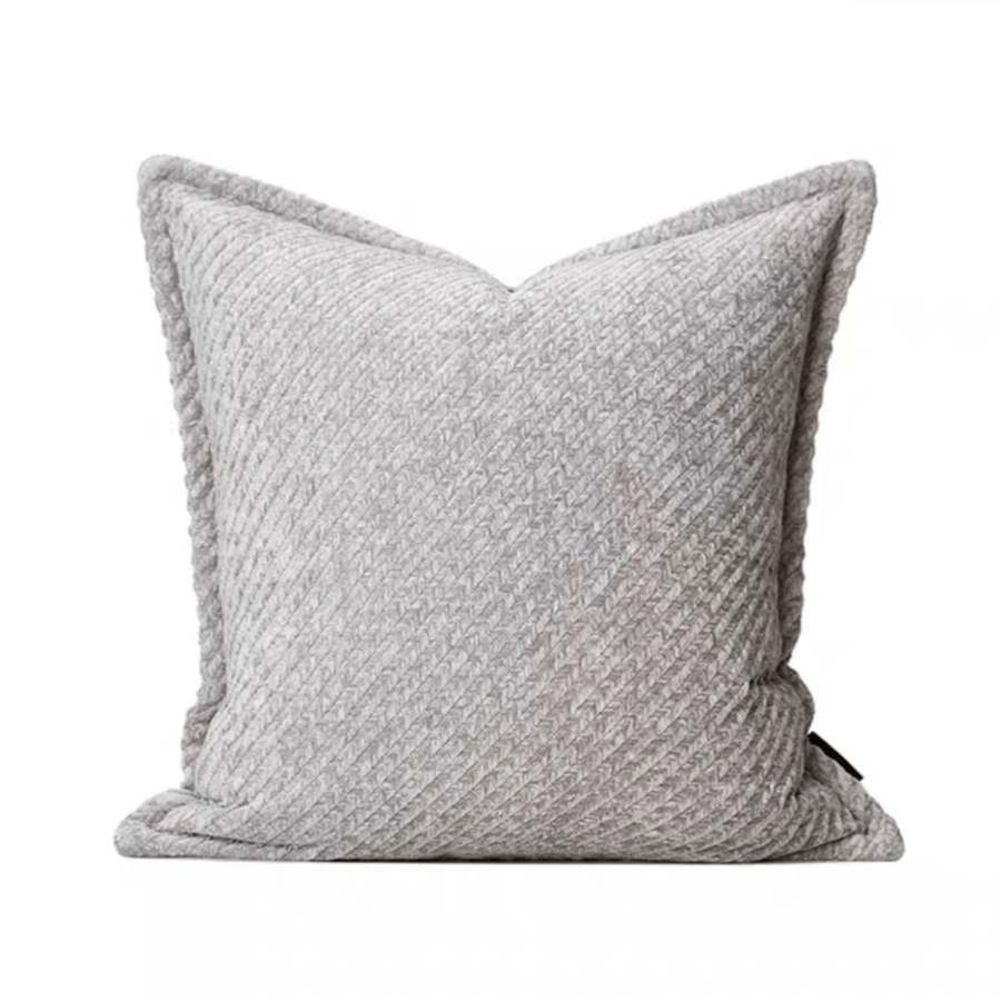 Comfortable fabric cushions, plain, multiple colors