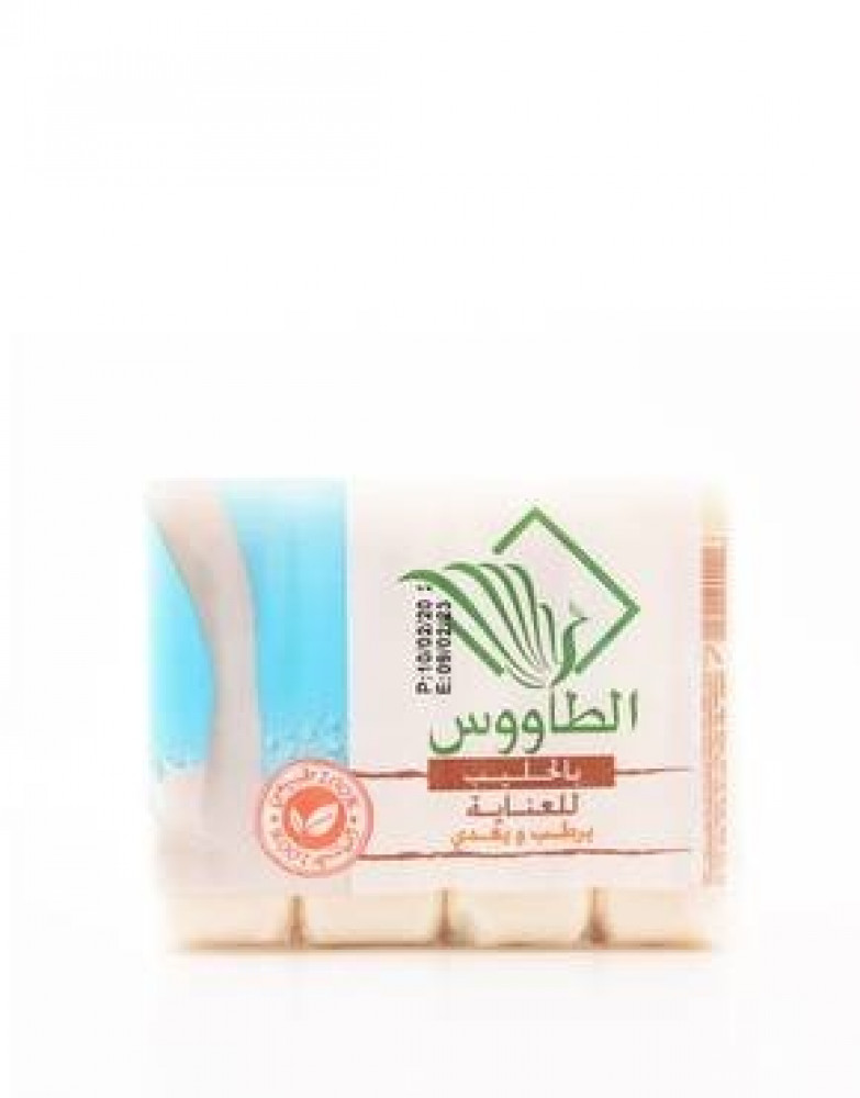 صابون الطاووس بالحليب