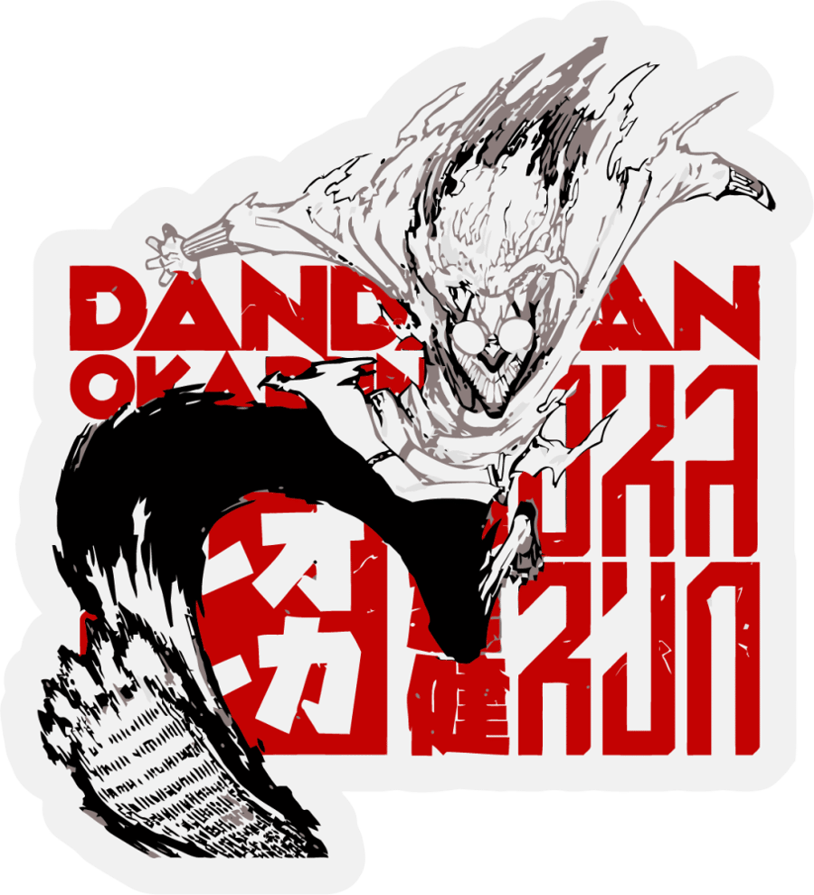 Dandadan sticker