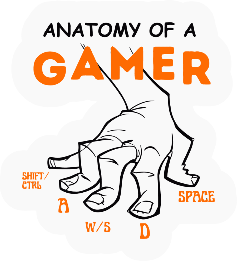 ملصق GAMER