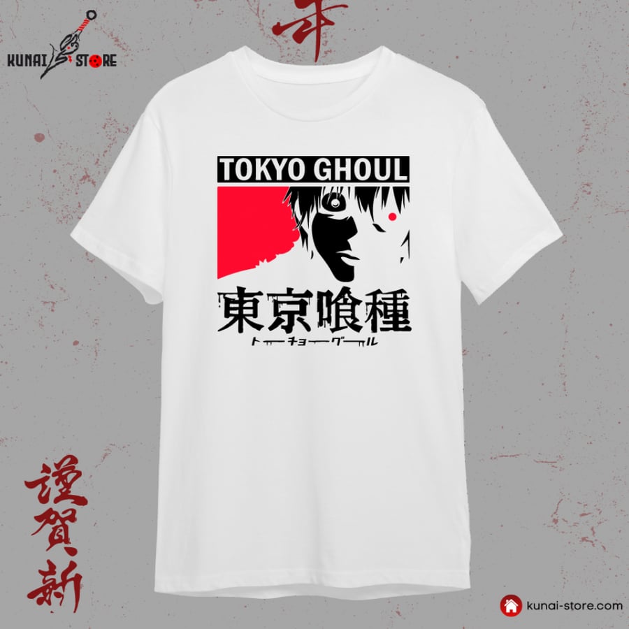 تيشيرت كانيكي طوكيو غول لمحبي Tokyo Ghoul