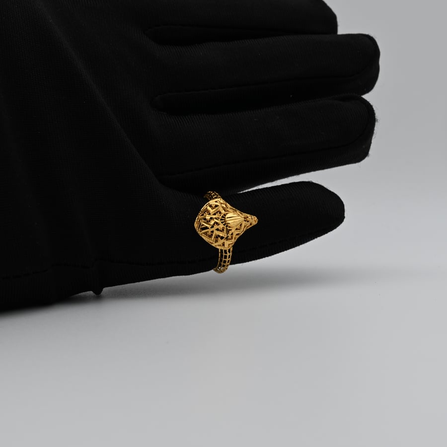 خاتم ذهب  عيار 21
