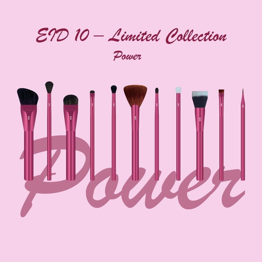 Power set of 10 brushes