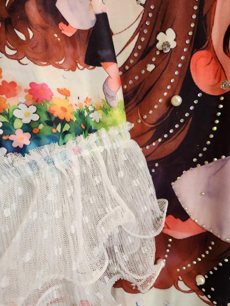 فستان انمي كوكو بلوسوم🤎🧡Coco Blossom Dress