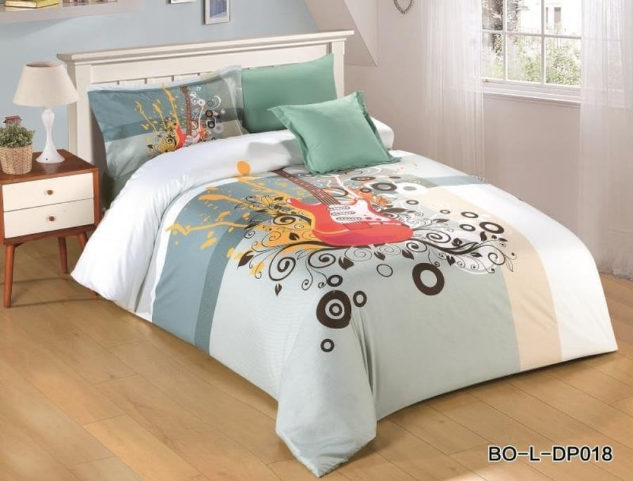 Summer children's bedspread Queen 5 pieces