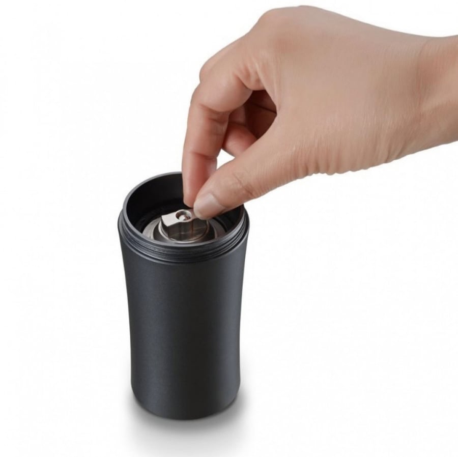 طاحونة يدوية مقبض خشبي - لونين | Grinder Stanel Steel