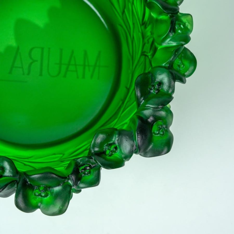 وعاء كريستال أخضر - Green Crystal Bowl