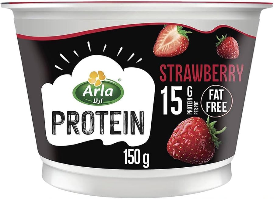 Arla - زبادي البروتين بالفراولة