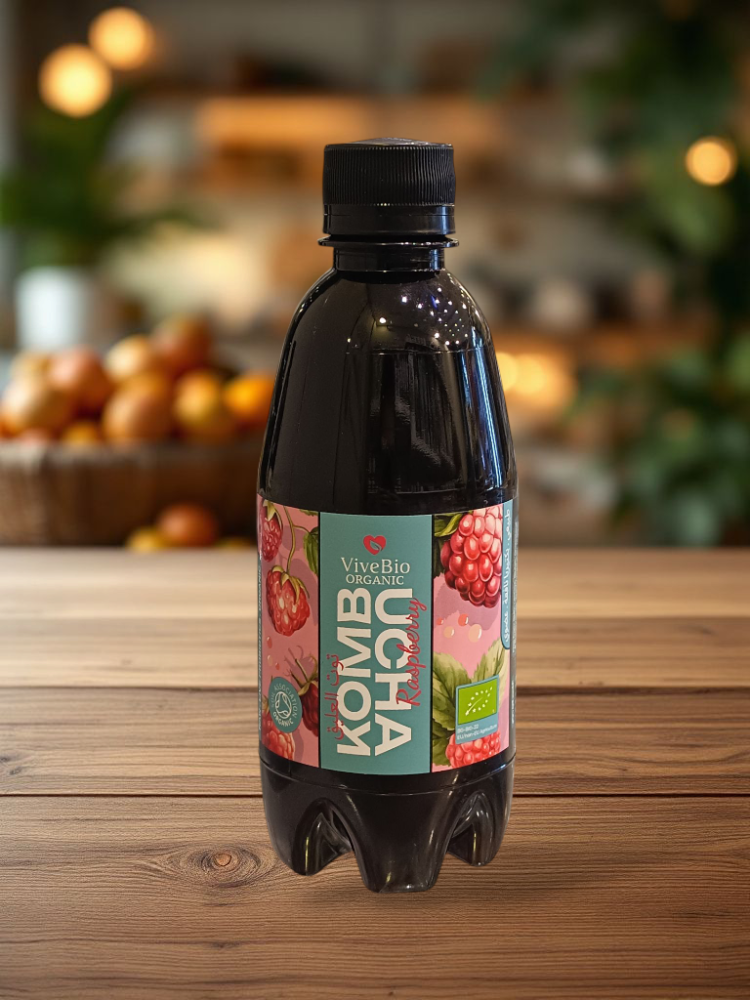 Vive bio - Kombucha raspberry organic, 330 ml.