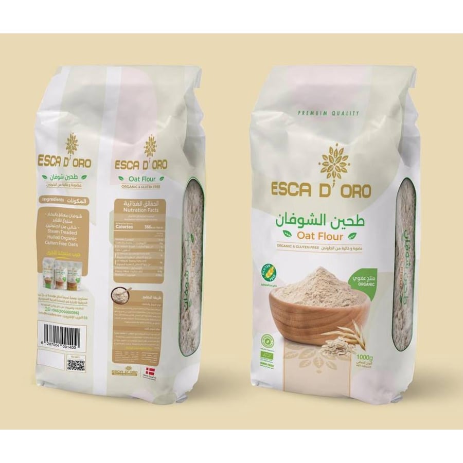 esca d oro - دقيق الشوفان العضوي