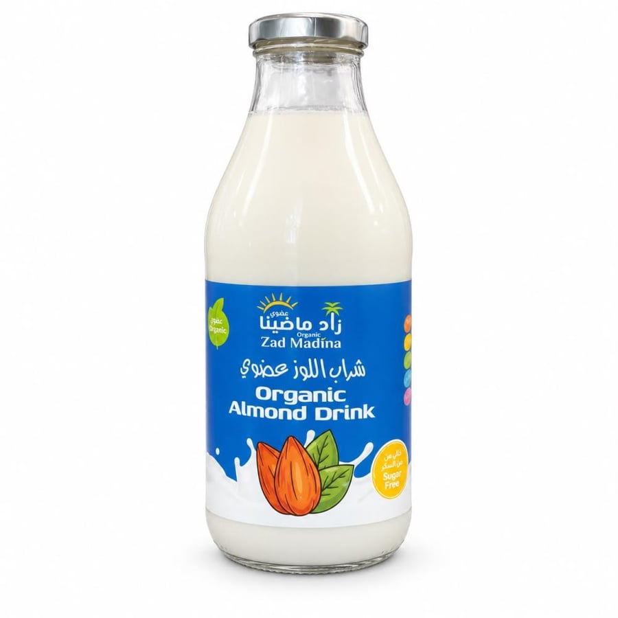 زاد ماضينا - حليب اللوز العضوي