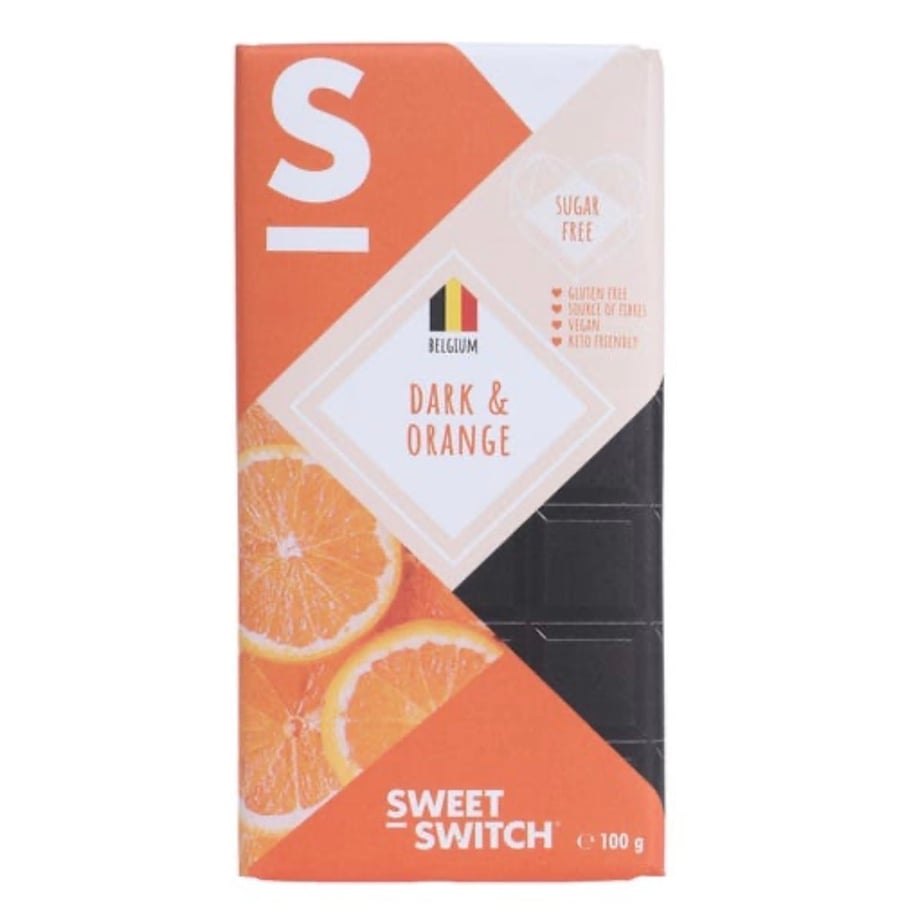 sweet switch-شوكولاتة داكنة و بالبرتقال