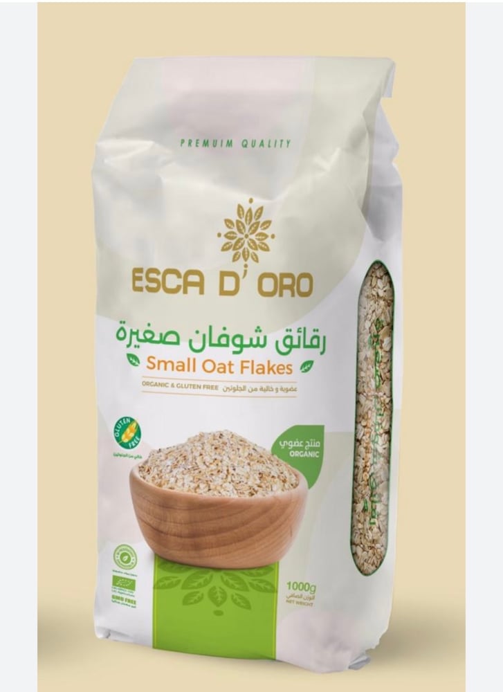 esca d oro-رقائق شوفان صغيرة عضوي