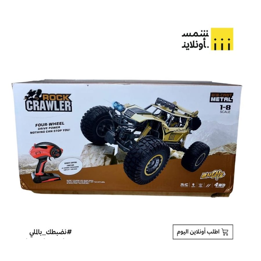 سيارة Rock Crawler الجبلية