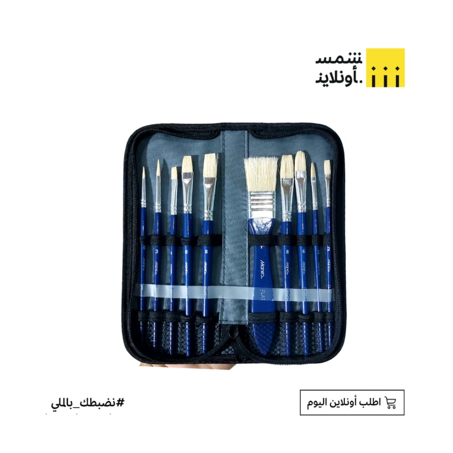 حقيبة فرش فاخرة 10 قطع