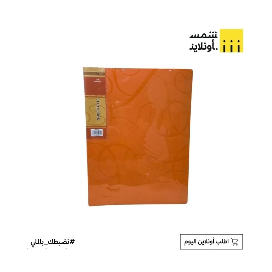 Colorful pocket file with 30 pockets FE7-8
