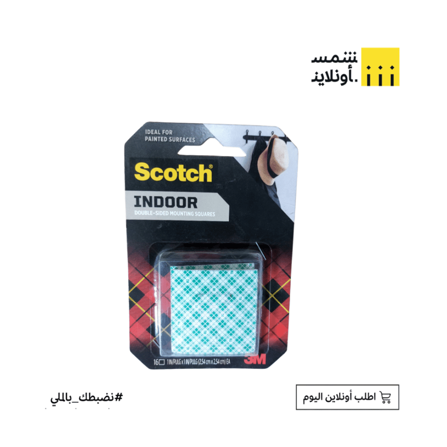 لاصق جهتين 3M داخلي  | SCOTCH