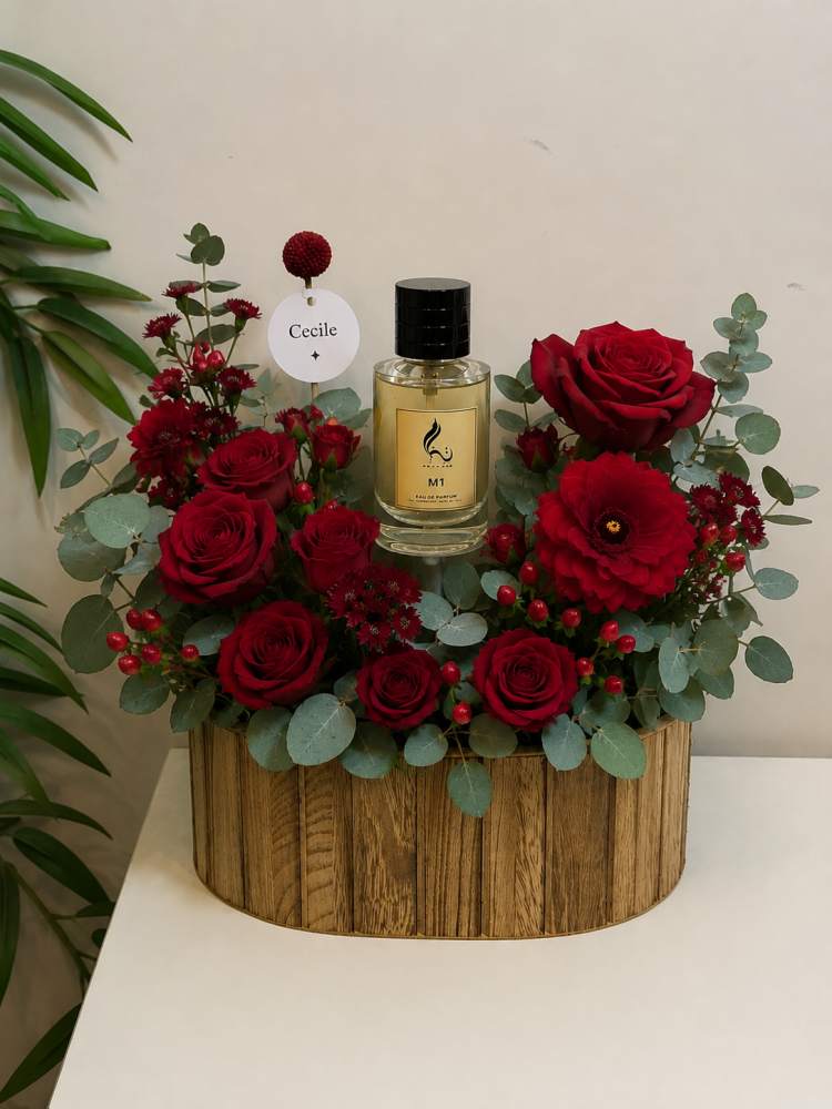 عطر تيام براند سعودي بتنسيق انيق
