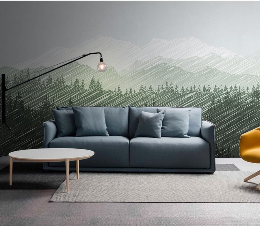 Wallpaper with antique paper design TT2402-0569