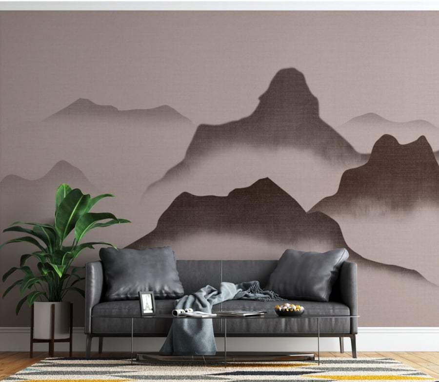 Wallpapers with mountain design GW301225