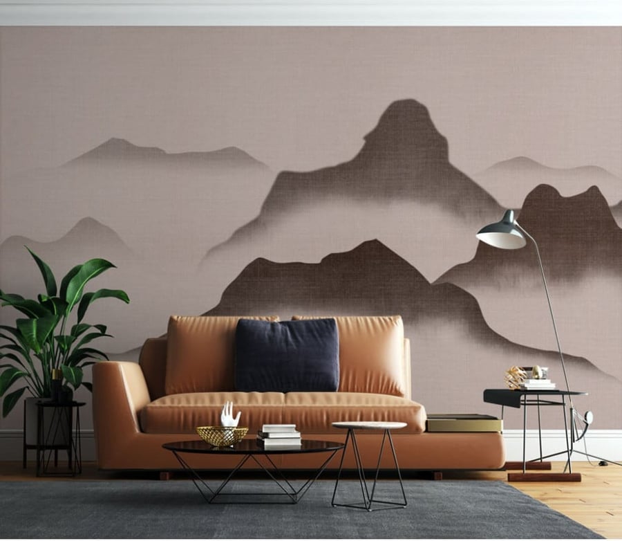 Wallpapers with mountain design GW301225