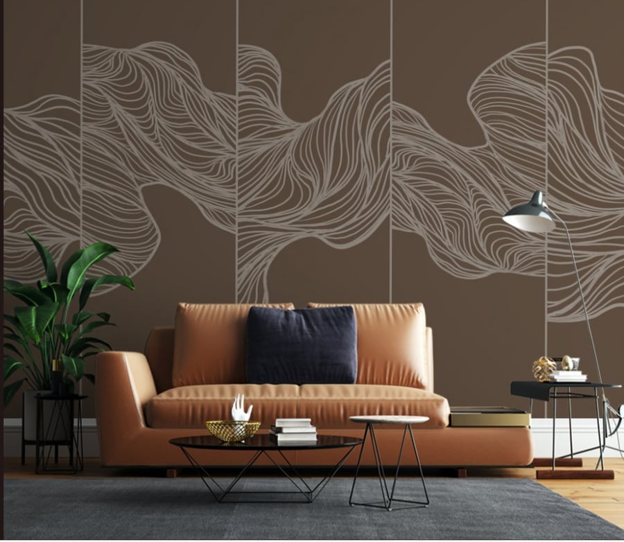 ورق جدران بتصميم متعدد GW301074