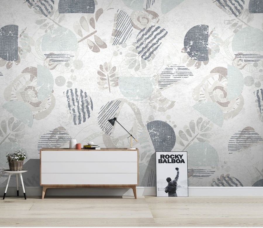 Wallpaper with antique paper design TT2402-4439