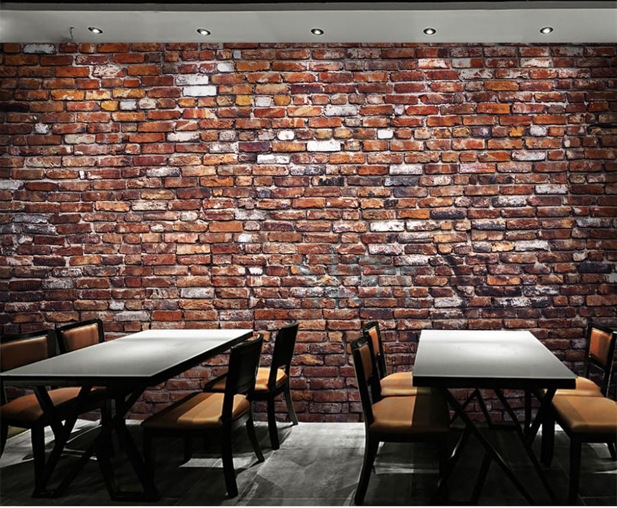 Wallpapers with stone and brick design ST2402-6991