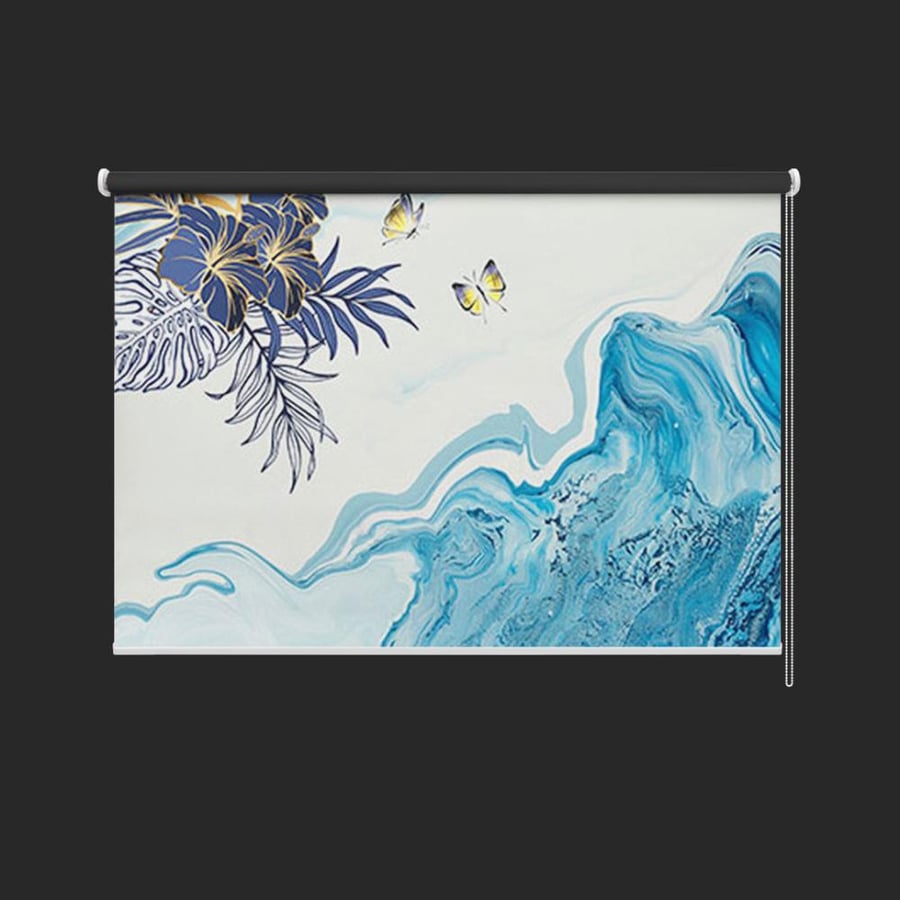 Blackout roller curtain, light and heat insulating - TRC240124