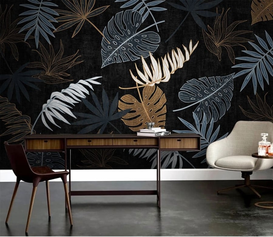 Wallpaper with antique paper design TT2402-1555