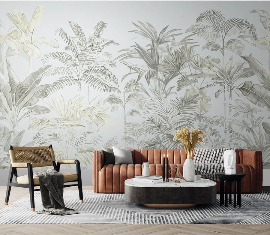Wallpaper with antique paper design TT2402-0036