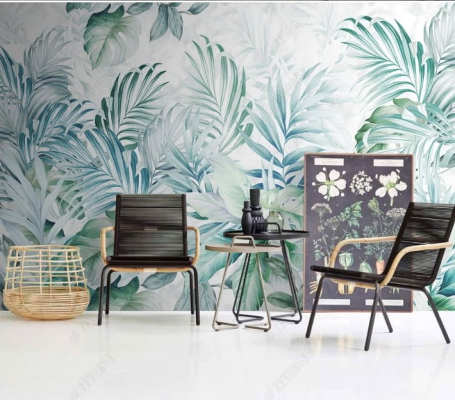 Wallpaper with antique paper design 042