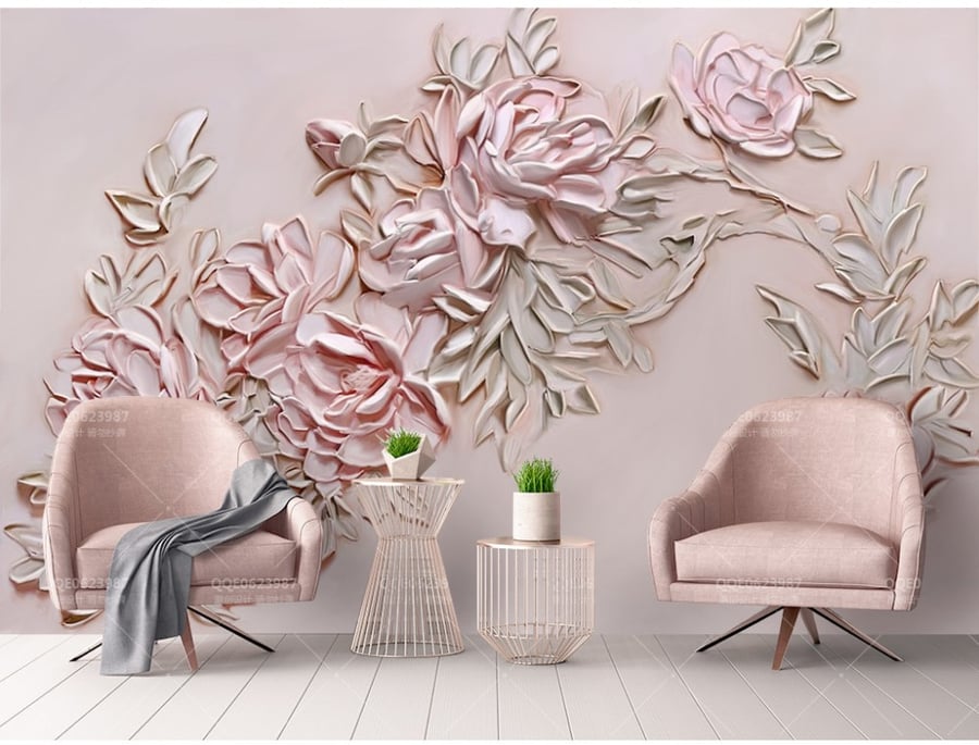 Wallpapers with flower design F2401-4926