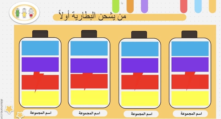 تعزيز المجموعات ( البطاريات )