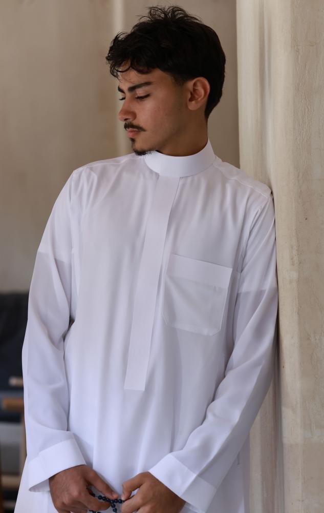 تفاصيل خياطة ثوب ياباني سلك