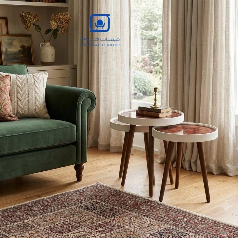 طقم طاولات خدمة 3 قطع