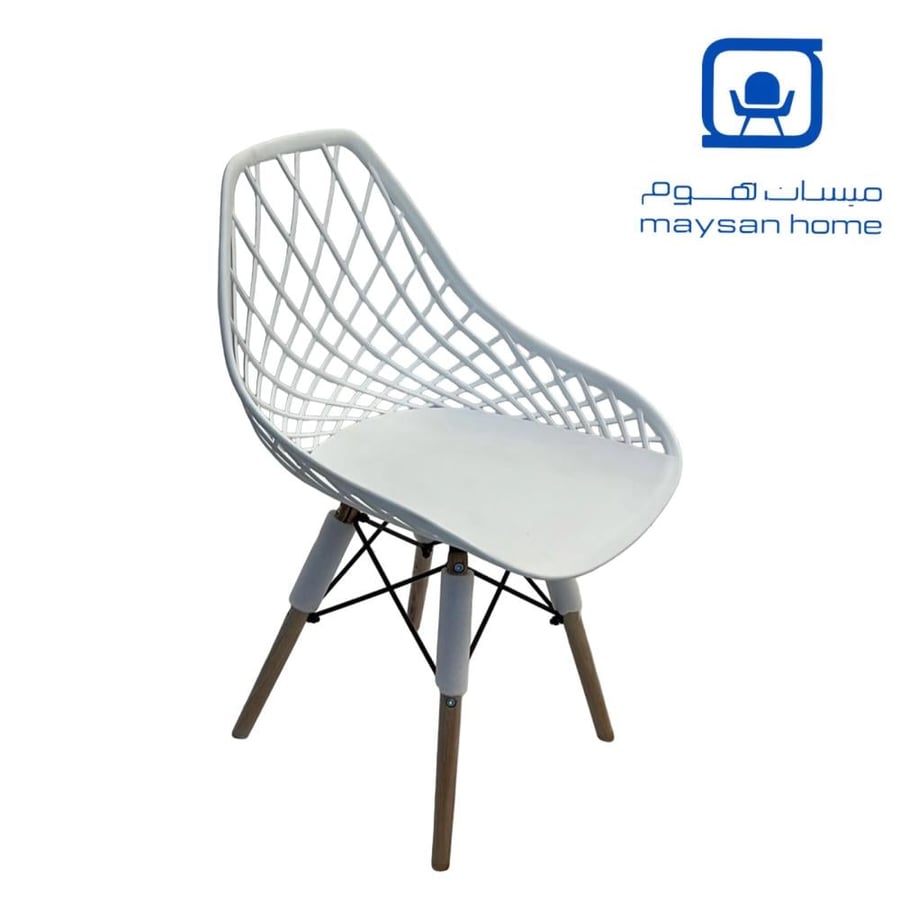 كرسي فايبر بتصميم مخطط