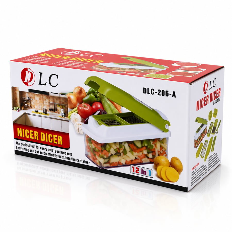 قطاعة خضار يدوية من نوع DLC Nicer Dicer موديل DLC-206