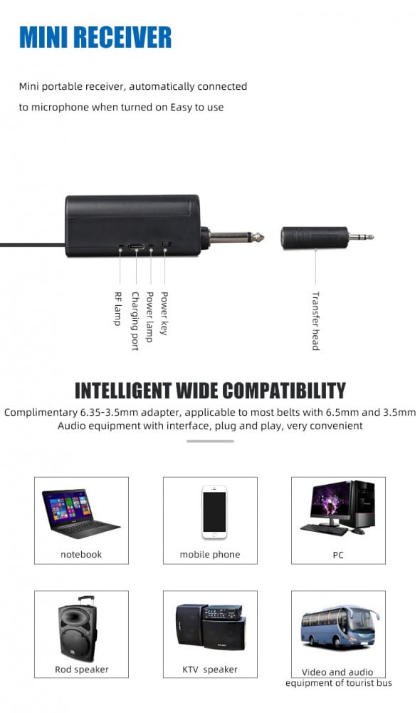 مايكروفون لاسلكي TTD-M10
