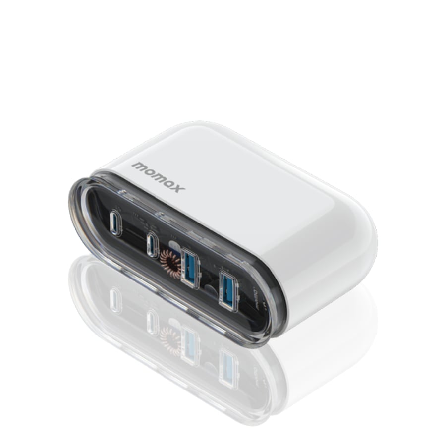 شاحن مكتبي موماكس بـ 4 منافذ MOMAX 80w