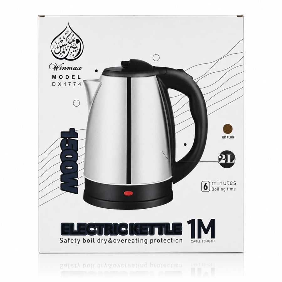 غلاية ماء كهربائية من Winmax طراز DX1774.
