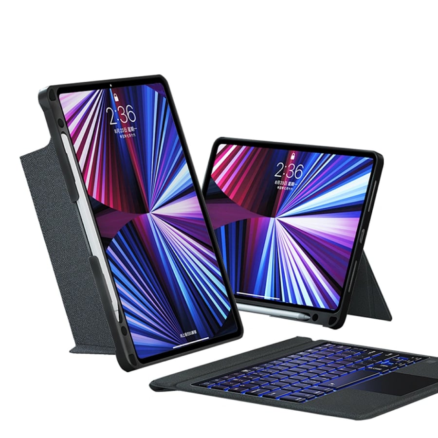 لوحة مفاتيح الكمبيوتر اللوحي وي وو WiWU Mag Touch iPad 12.9 اللاسلكية المغناطيسية