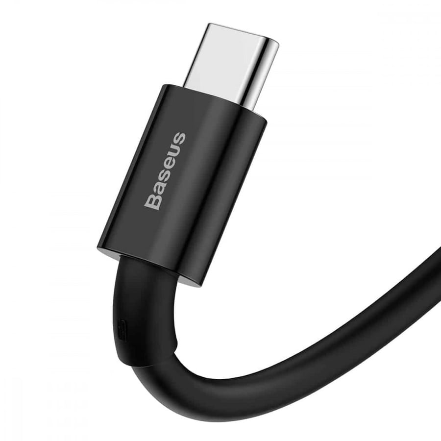 كيبل يو اس بي تايب سي بطول 1 متر  بيسوس  Baseus Cafule 66W