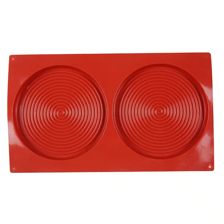 Large spiral silicone mold