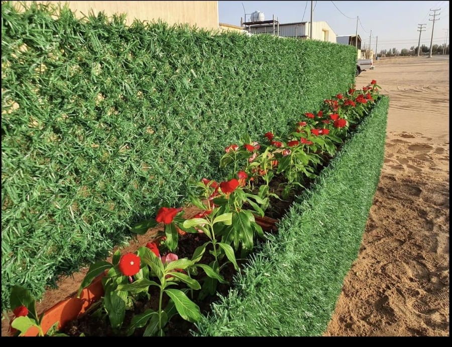 السياج الأخضر - Green Fence ديكور جمالي للمنزل والحديقة