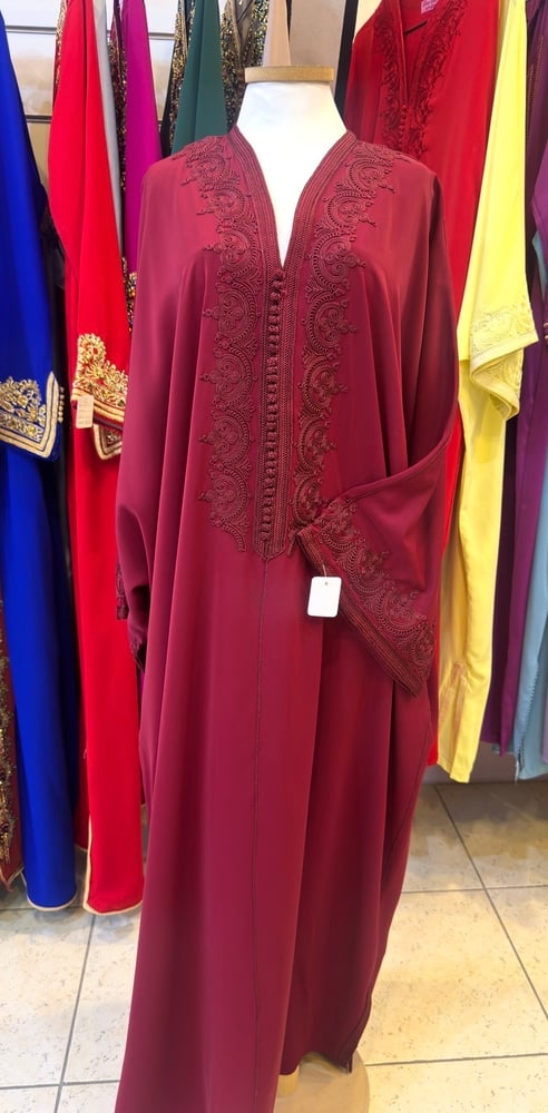 جلابية مغربية زواق المعلم
