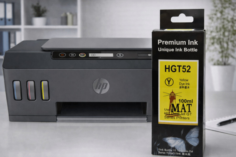 حبر MAT INK GT52 اصفر/YELLOW