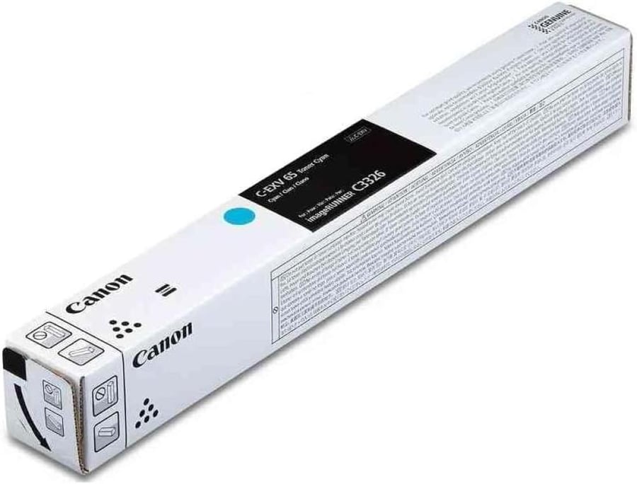 Canon C-EXV 65 Cyan EUR Toner Cartridge