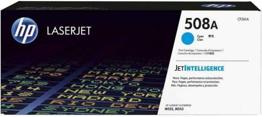 HP 508A Cyan Original LaserJet Toner Cartridge – CF361A